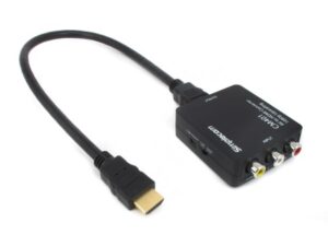 Simplecom CM401 Composite AV CVBS 3RCA to HDMI Video Converter 1080p Upscaling