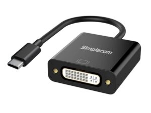 Simplecom DA103 USB-C to DVI Adapter Full HD 1080p