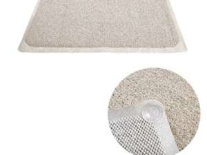 Loofah Shower Mat Cream