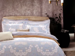 250TC Florence Cotton Reversible Quilt Cover Set Queen