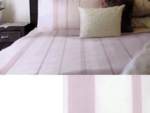 Metropolitan Waffle Quilt Cover Set Pink - QUEEN