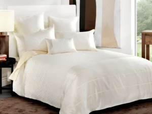 Bianca Balmain Cream Quilt Cover Set Queen