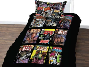 Star Wars Comics Quilt Cover Set Double