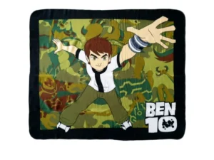 Polar Fleece Throw Rug Ben 10