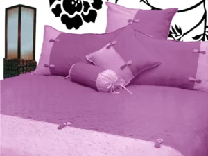 Phase 2 Scrunchie Orchid Quilt Cover Set SINGLE