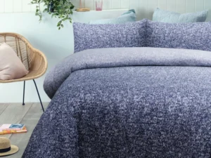 Big Sleep Andes Navy Quilt Cover Set Queen