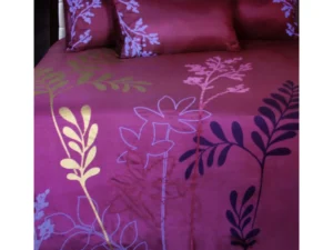 Accessorize Savannah Plum Quilt Cover Set Double