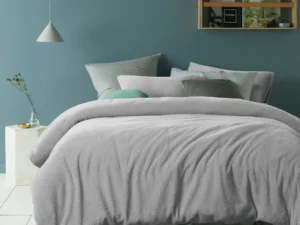 Accessorize Teddy Grey Quilt Cover Set Single