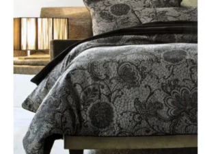 Accessorize Trudie Black Jacquard Quilt Cover Set Single