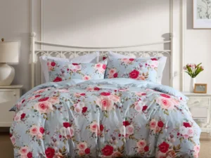Ardor Amelie Multi Floral Printed Quilt Cover Set Queen