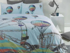 Retro Home Quilt Cover Set Carnival KING