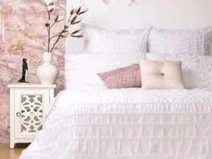 Ardor Tuscany White Quilt Cover Set QUEEN
