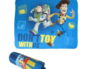 Toy Story Don't Toy with Us Polar Fleece Throw Rug 127 x 140 cm