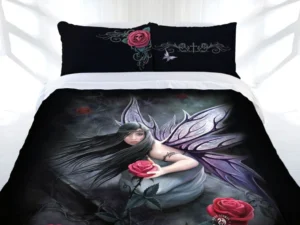 Anne Stokes Rose Fairy Quilt Cover Set Single