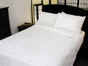 Orient Sense Dominic White Quilt Cover Set - Double