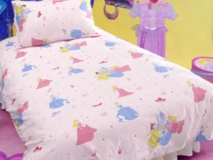 Disney Princess Pink Quilt Cover Set Single