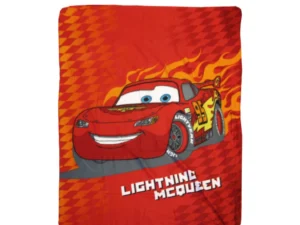 Lightning McQueen Printed Polar Fleece Throw Rug 130 x 160 cm