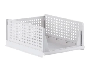 Clothes Storage Basket Stackable Drawer type Wardrobe Organizer Closet Storage