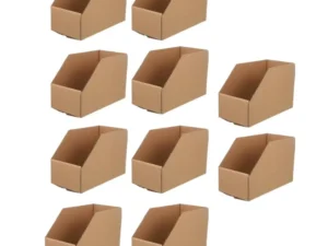10pcs Slanted Display Boxes for Sorting Organising Storage Containers Organizer