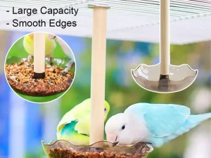 Hanging Bird Feeder for Garden Yard Patio Wild Birds with Easy Fill Design