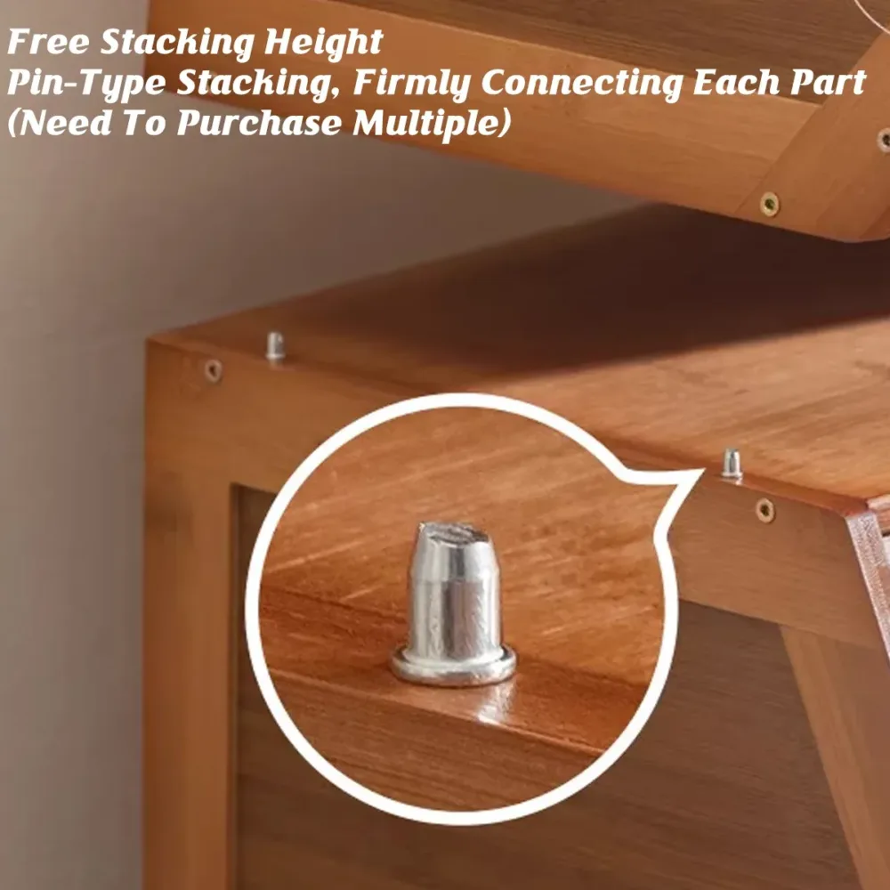 Single Layer Floor Standing Combo Bookcase Storage Cabinet w/ Doors Space Saving