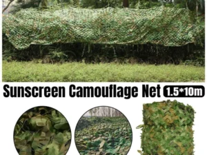 Outdoor Camouflage Mesh Sunscreen Shade Heat Insulation Leaf Decorative Fabrics