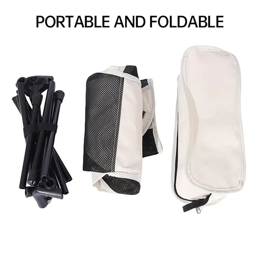 Outdoor Portable Lightweight Folding Camping Chair High Back Fishing Chair