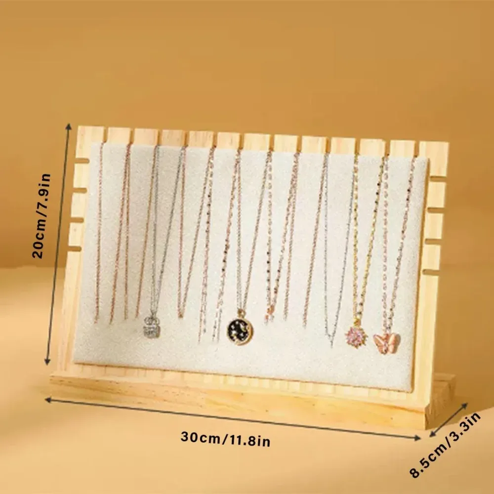 Jewellery Display Rack Necklace Hanging Organiser Jewellery Storage Rack Stand