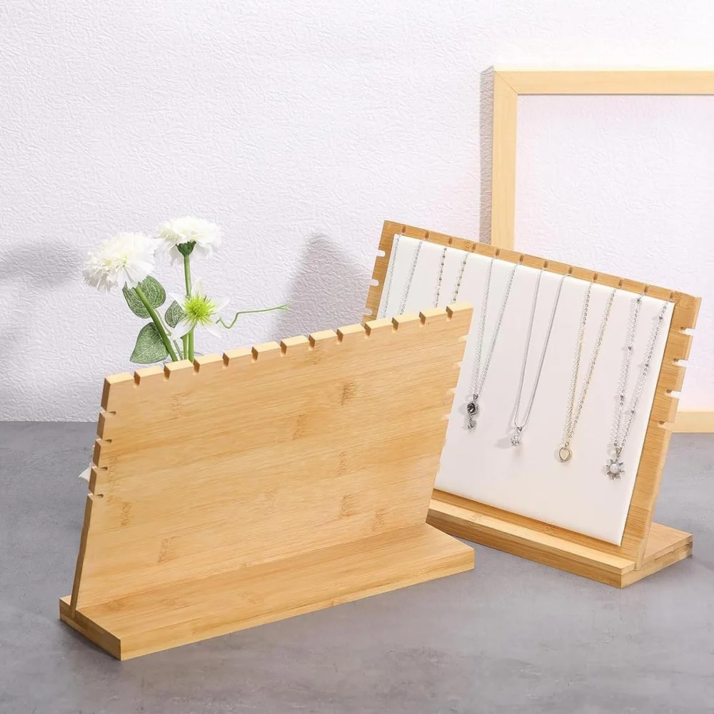 Jewellery Display Rack Necklace Hanging Organiser Jewellery Storage Rack Stand
