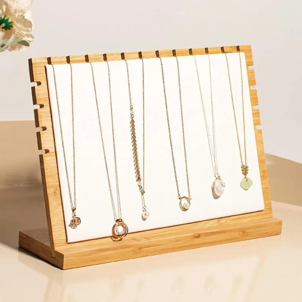 Jewellery Display Rack Necklace Hanging Organiser Jewellery Storage Rack Stand