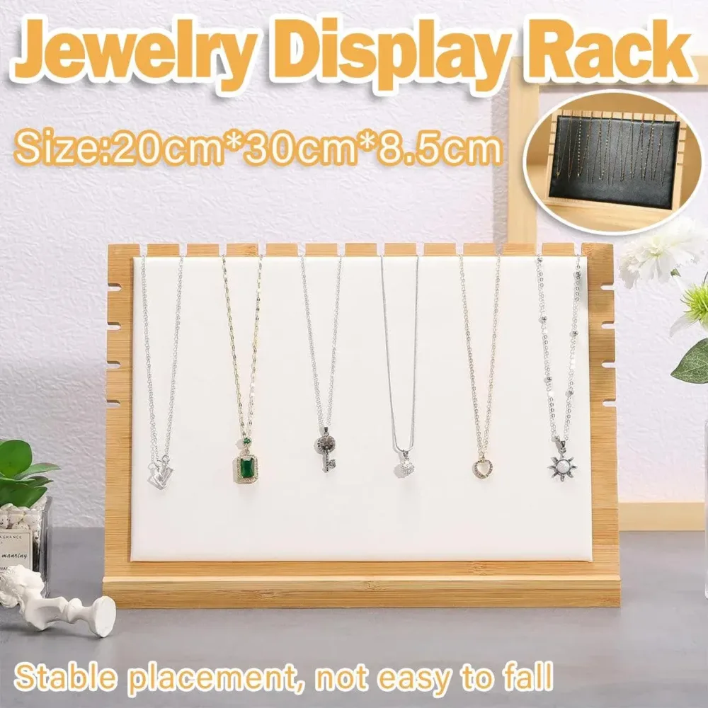 Jewellery Display Rack Necklace Hanging Organiser Jewellery Storage Rack Stand