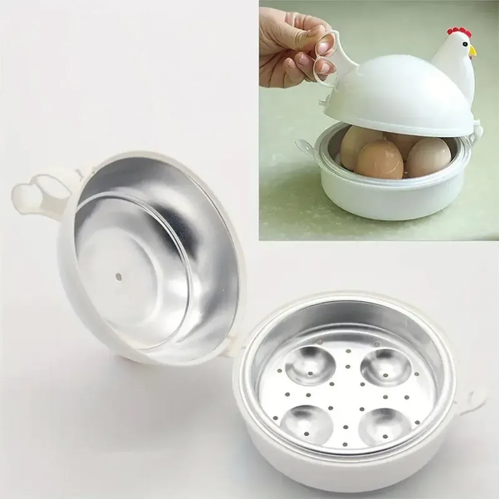 Microwave Oven Egg Steamer Boiled Egg Artifact Boiled Egg Mini Household Special