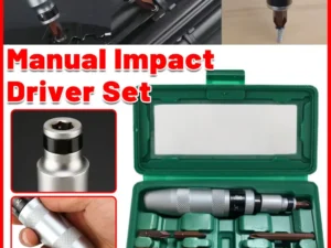 7PCS Multi Function Manual Impact Driver Set Chrome Vanadium Steel Sturdy