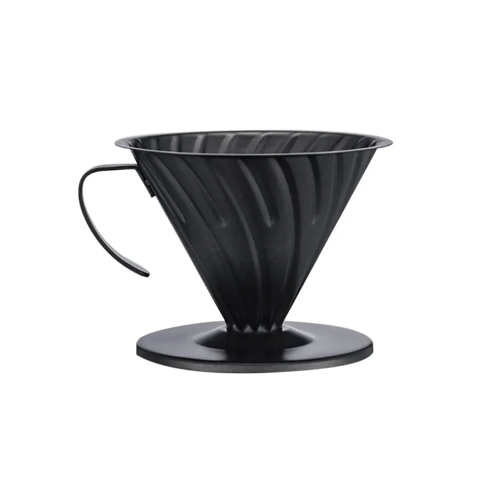 Stainless Steel Coffee Pot Filter Cup with Handle for Stovetop Espresso Maker