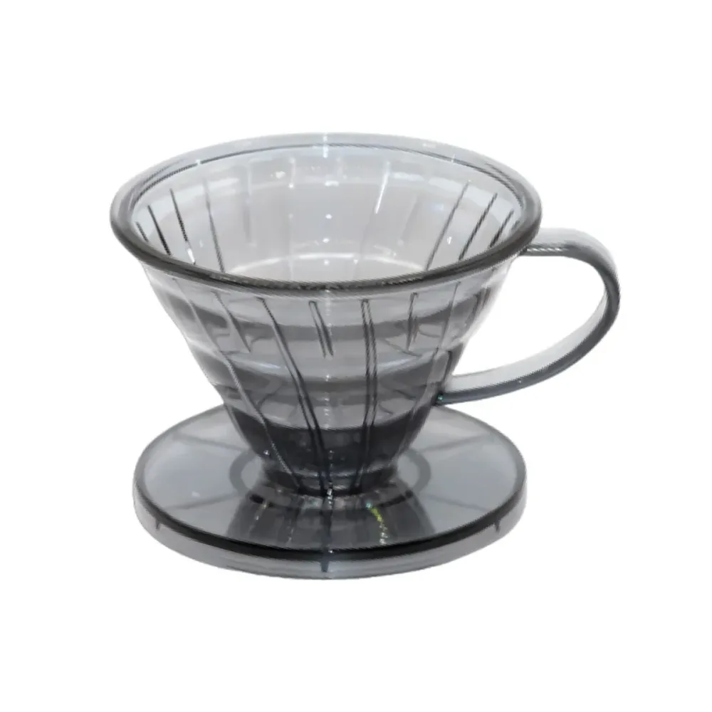 Household Hand Drip Coffee Filter Cup Reusable Plastic Cone Shaped HeatResistant