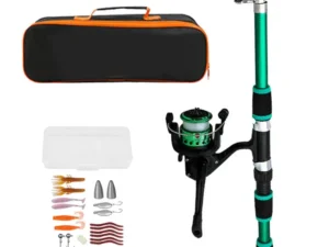 Ultra Short Pocket Portable Fishing Rod Compact Short Rod for Travel Angling