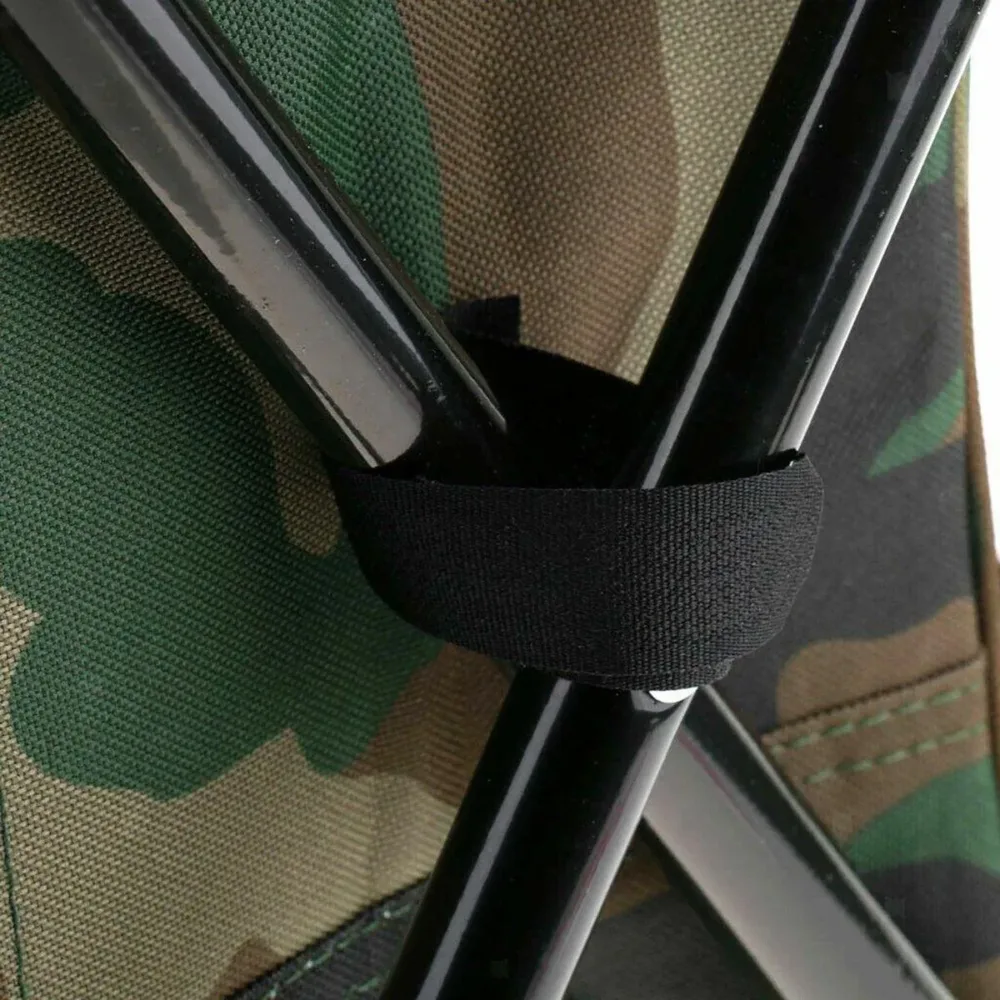 Portable Outdoor Folding Chair Oxford Small Stool for Fishing Camping Hiking