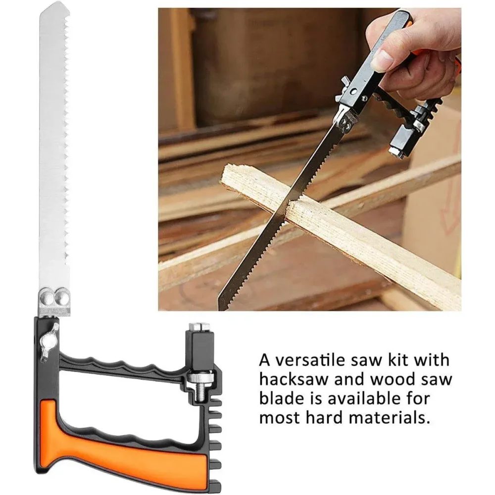 12PCS Mini Hand Saw Multifunction Tool Set for Wood Tile and Plastic Cutting