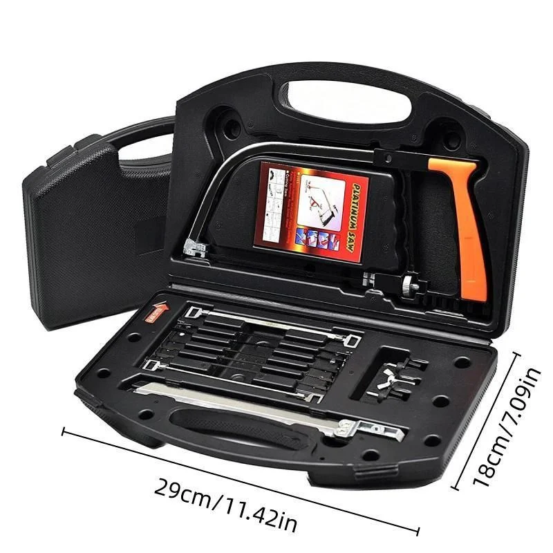 12PCS Mini Hand Saw Multifunction Tool Set for Wood Tile and Plastic Cutting