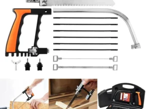12PCS Mini Hand Saw Multifunction Tool Set for Wood Tile and Plastic Cutting