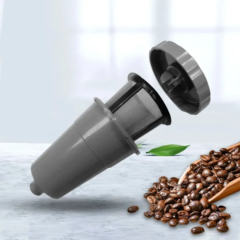 3 Piece of Set K-Cup Coffee Filter Reusable Replacement Refillable Holder