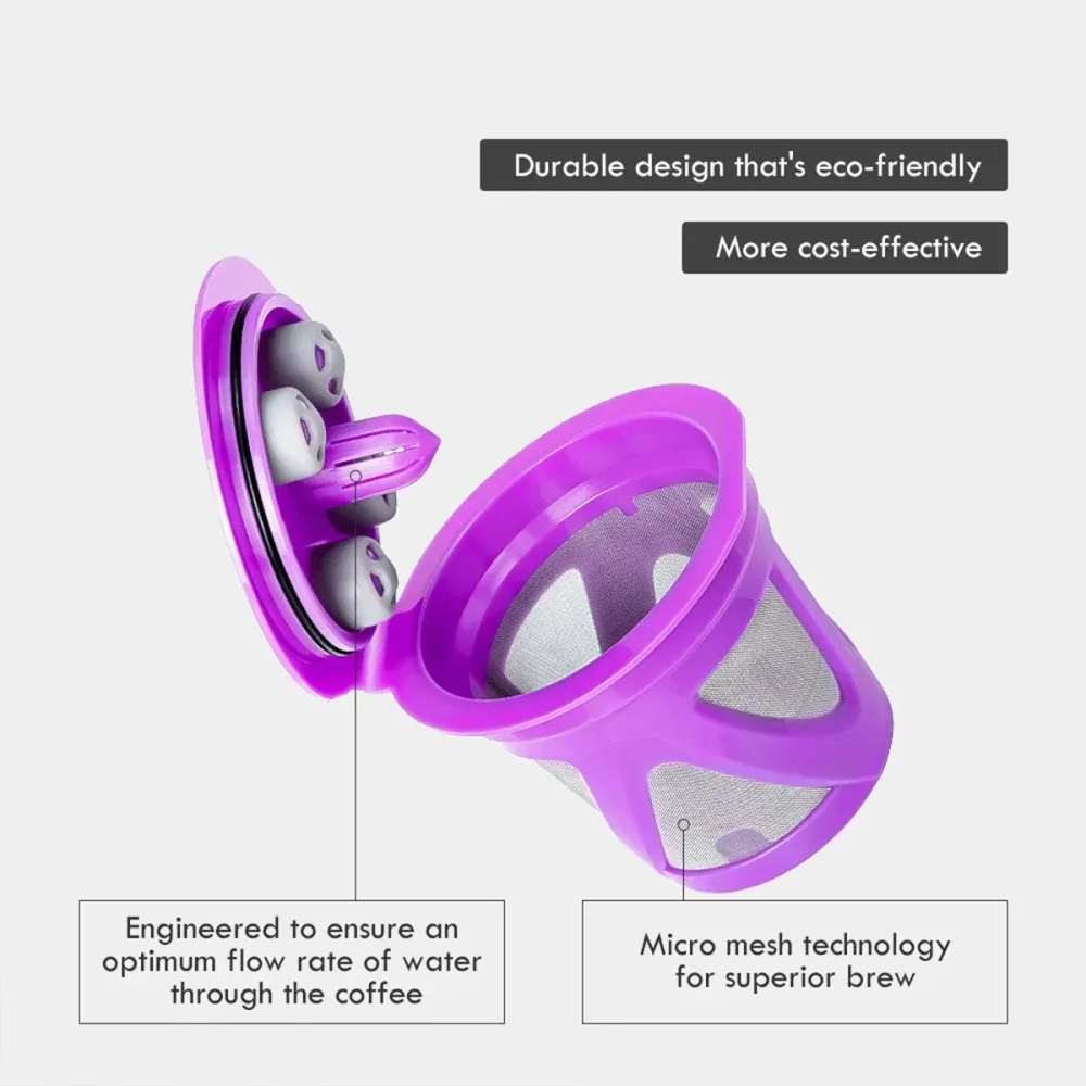 Coffee Capsule K-cup Basic Model Recyclable Reusable Coffee Pods For Home Office