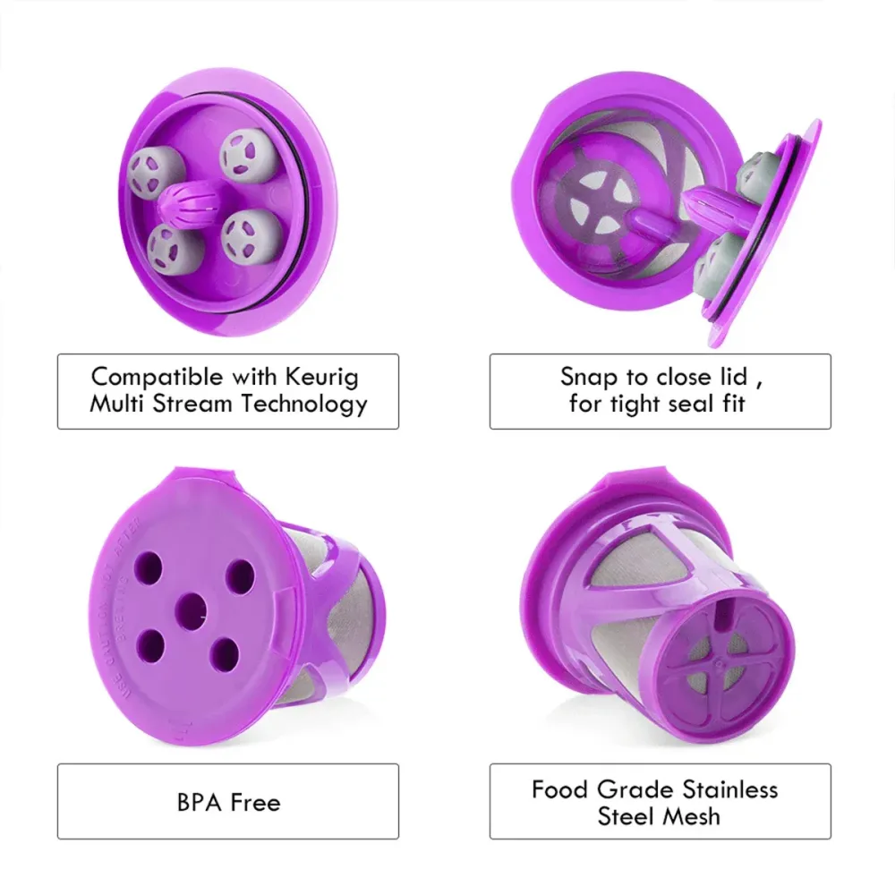Coffee Capsule K-cup Basic Model Recyclable Reusable Coffee Pods For Home Office