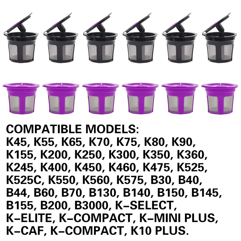 Kcup Coffee Capsule Filter Basic Model Reusable Keurig Coffee Shell For Makers