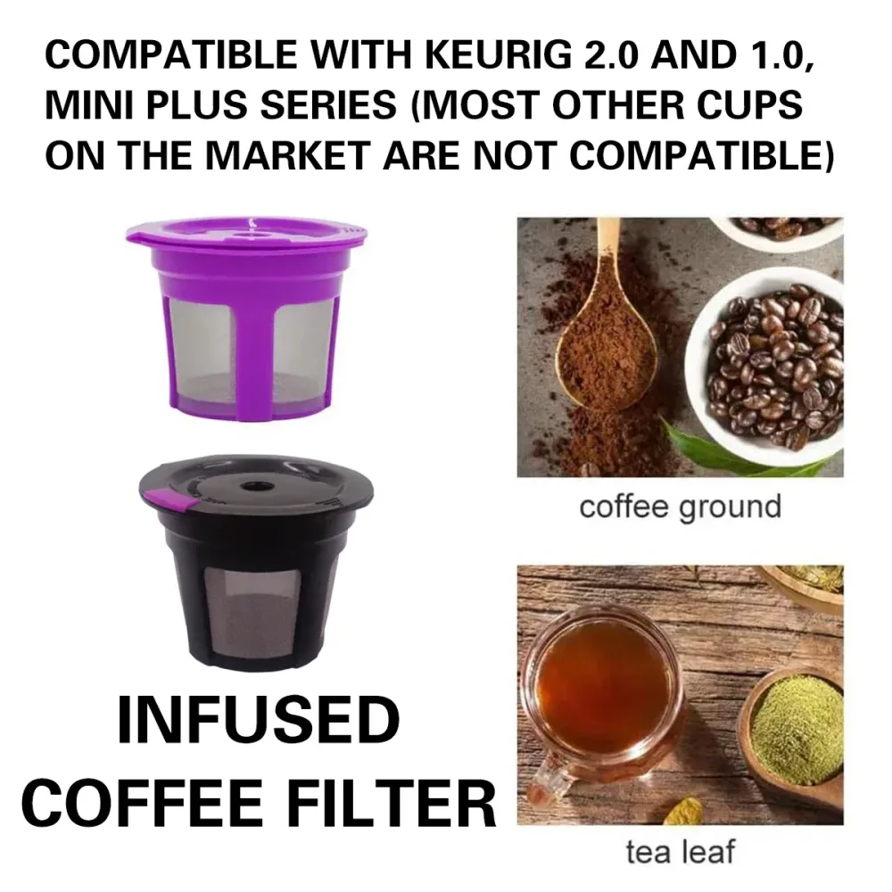 Kcup Coffee Capsule Filter Basic Model Reusable Keurig Coffee Shell For Makers