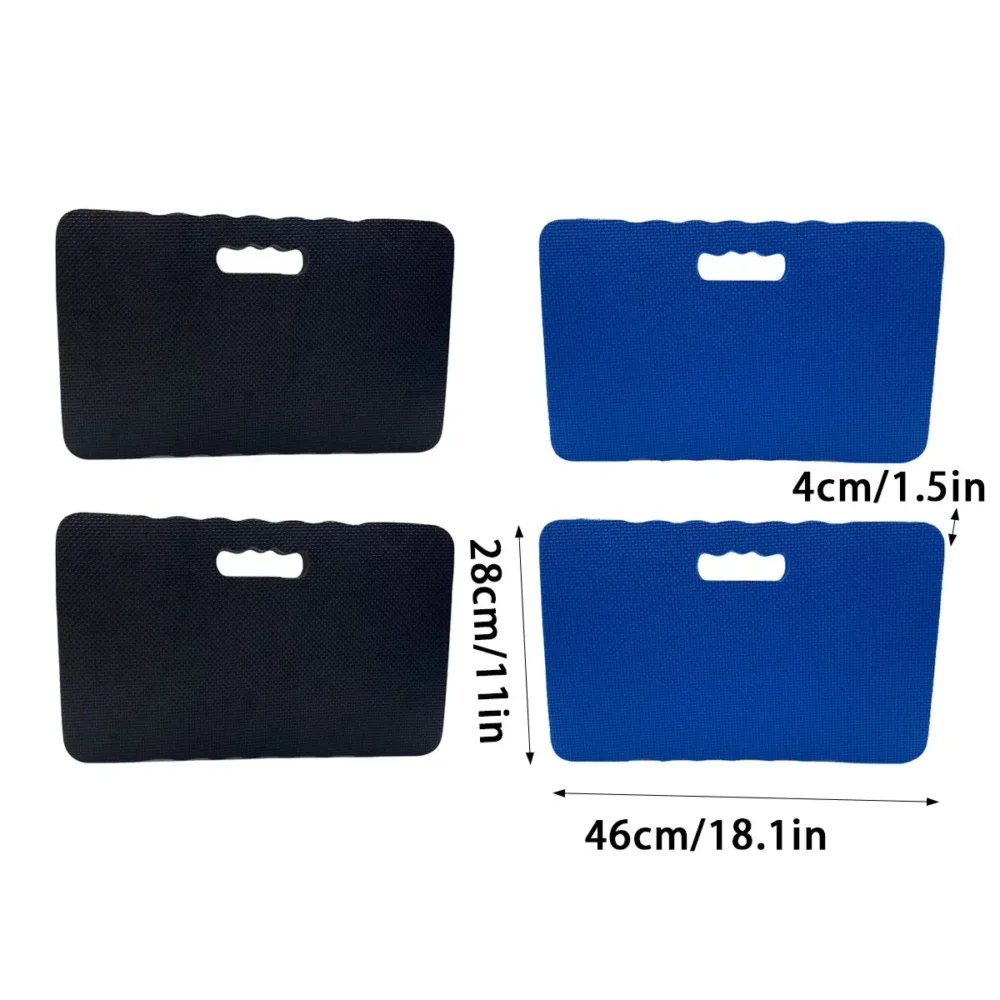 2Pcs Waterproof Anti-Slip Kneeling Cushion Home Garage Repair Knee Guard - Blue