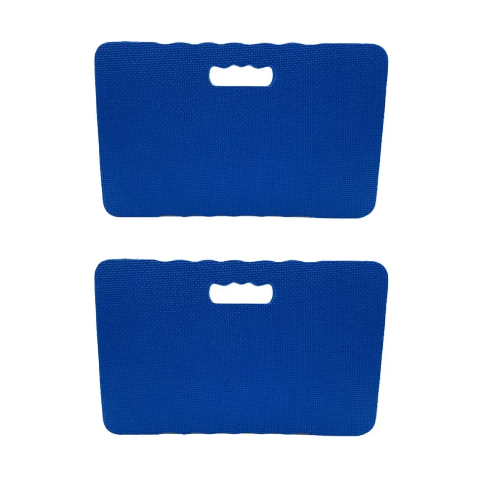 2Pcs Waterproof Anti-Slip Kneeling Cushion Home Garage Repair Knee Guard - Blue
