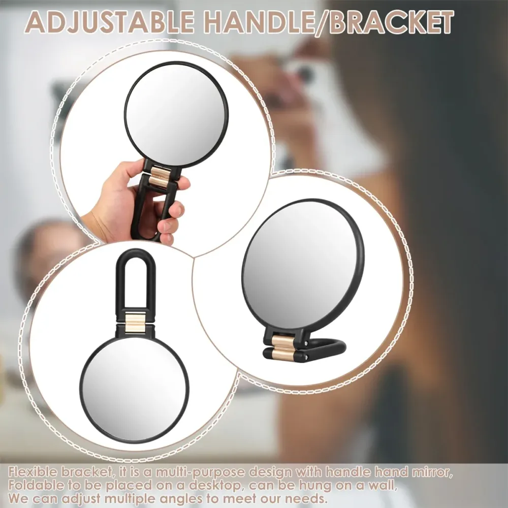 Makeup Mirror Handheld Magnifying Mirror 30X Portable Mirror Compact Travel Tool