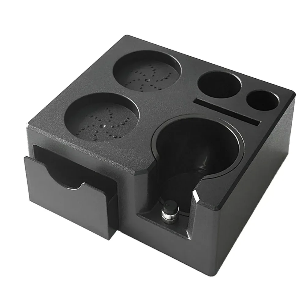 Coffee Tamper Holder Base for Portafilter Stand Rack Espresso Powder Storage