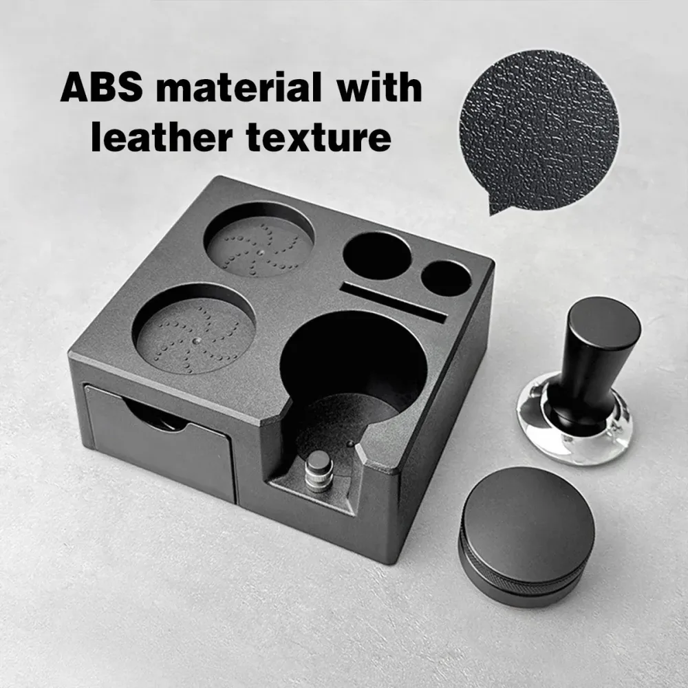 Coffee Tamper Holder Base for Portafilter Stand Rack Espresso Powder Storage
